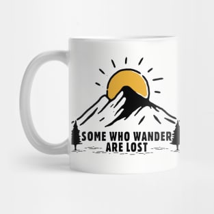 Some Who Wander Are Lost Mug